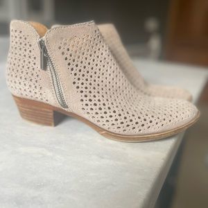 Lucky brand suede booties